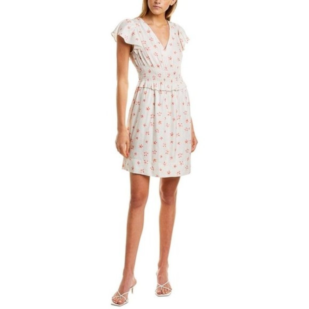 Rebecca Taylor Maui Floral Silk Blend Dress
